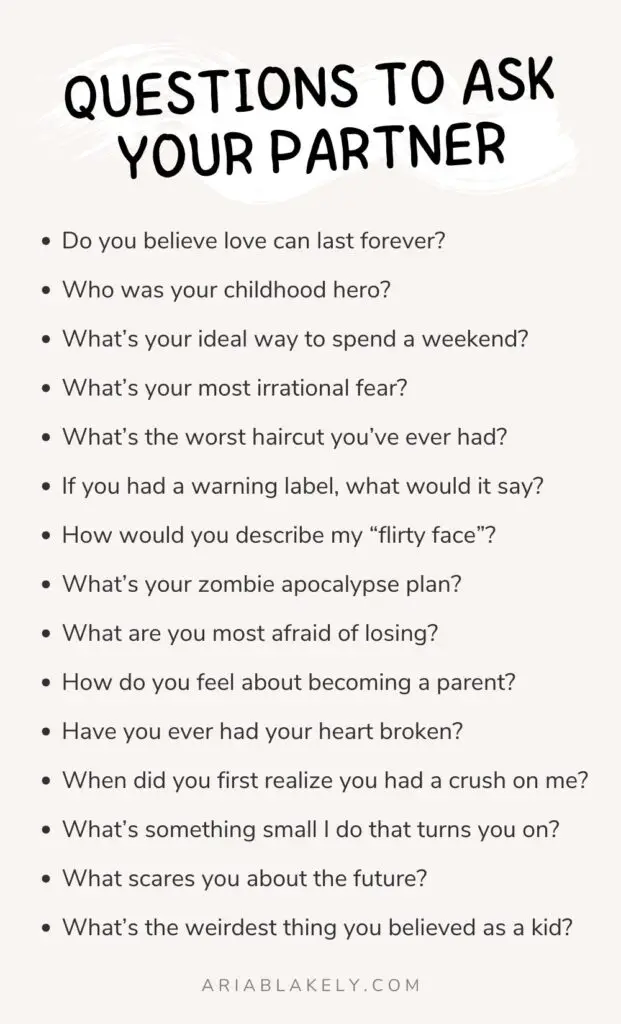 301 Deep, Funny, and Flirty Questions to Ask Your Boyfriend