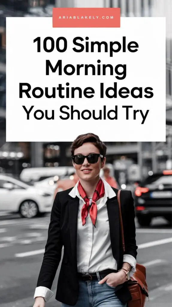 Morning Routine Ideas