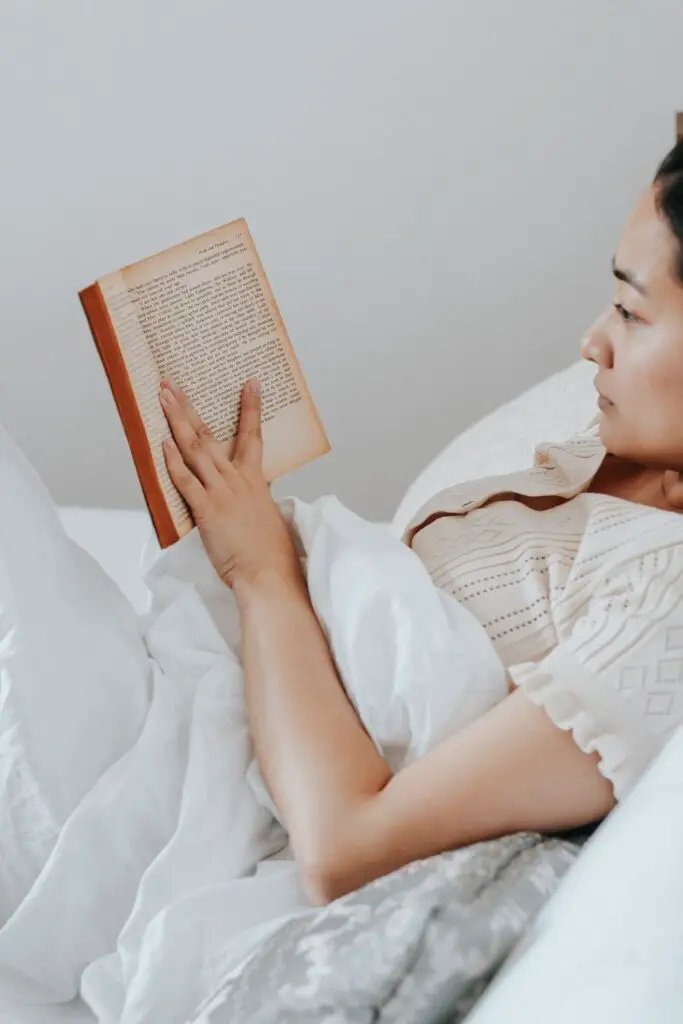 Read for at least 10–30 minutes a day