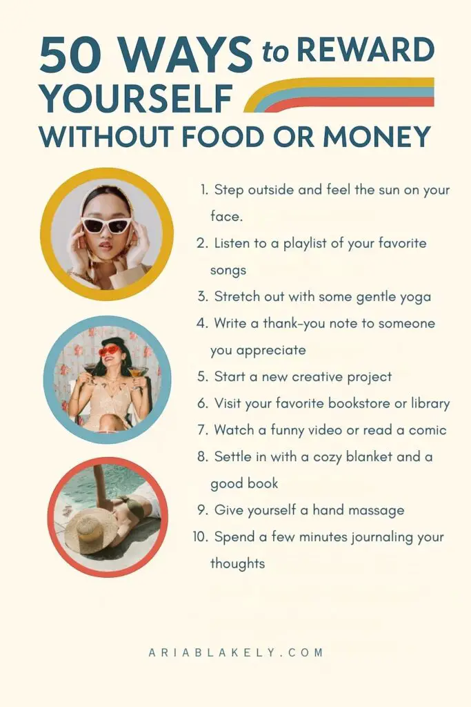 50 Reward Yourself Ideas That Don’t Involve Food or Shopping