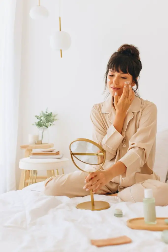 Expensive skincare products the pretty bottles