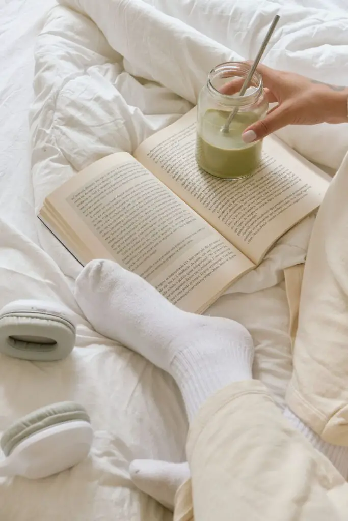 Read something inspirational or calming