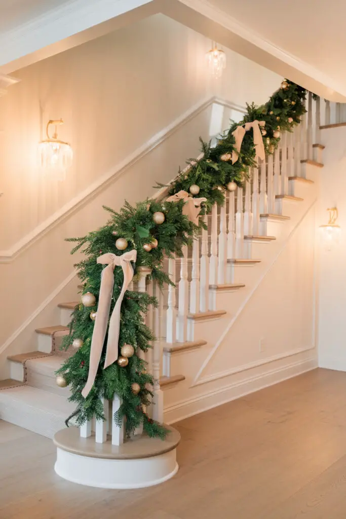 Add garland to unexpected spots
