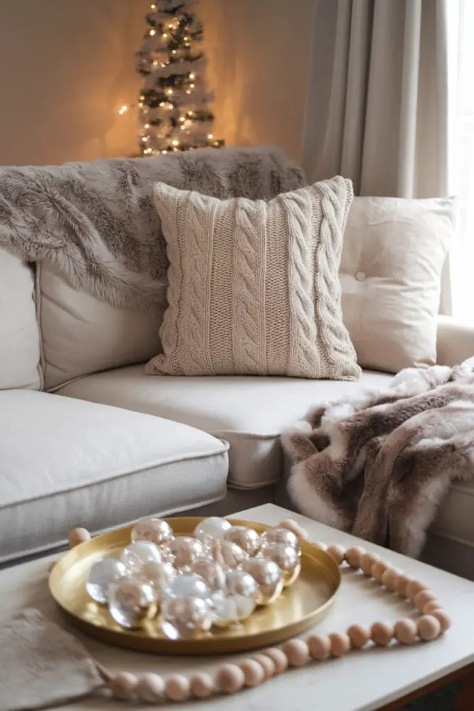Lean into texture, not clutter